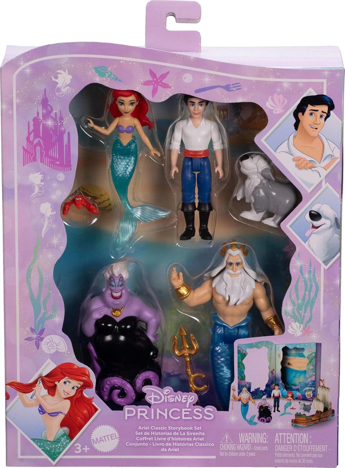 Disney Princess Ariel Classic Storybook Set JBL32 - Colorland Toys