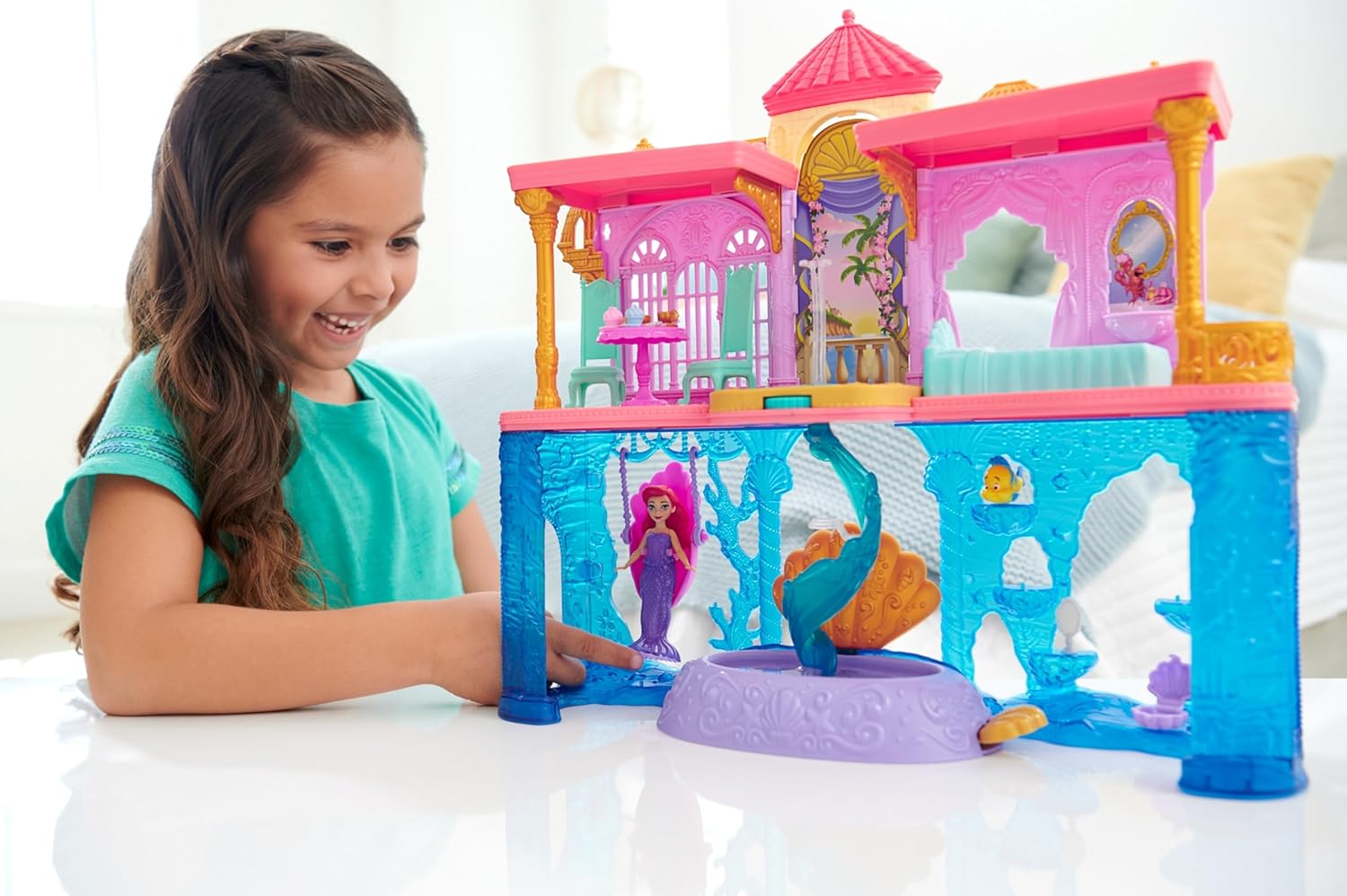 Disney Princess Ariel Deluxe Castle HLW95 - Colorland Toys