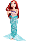 Disney Princess Ariel Doll Plydate With Accessories 32-Inch 237044