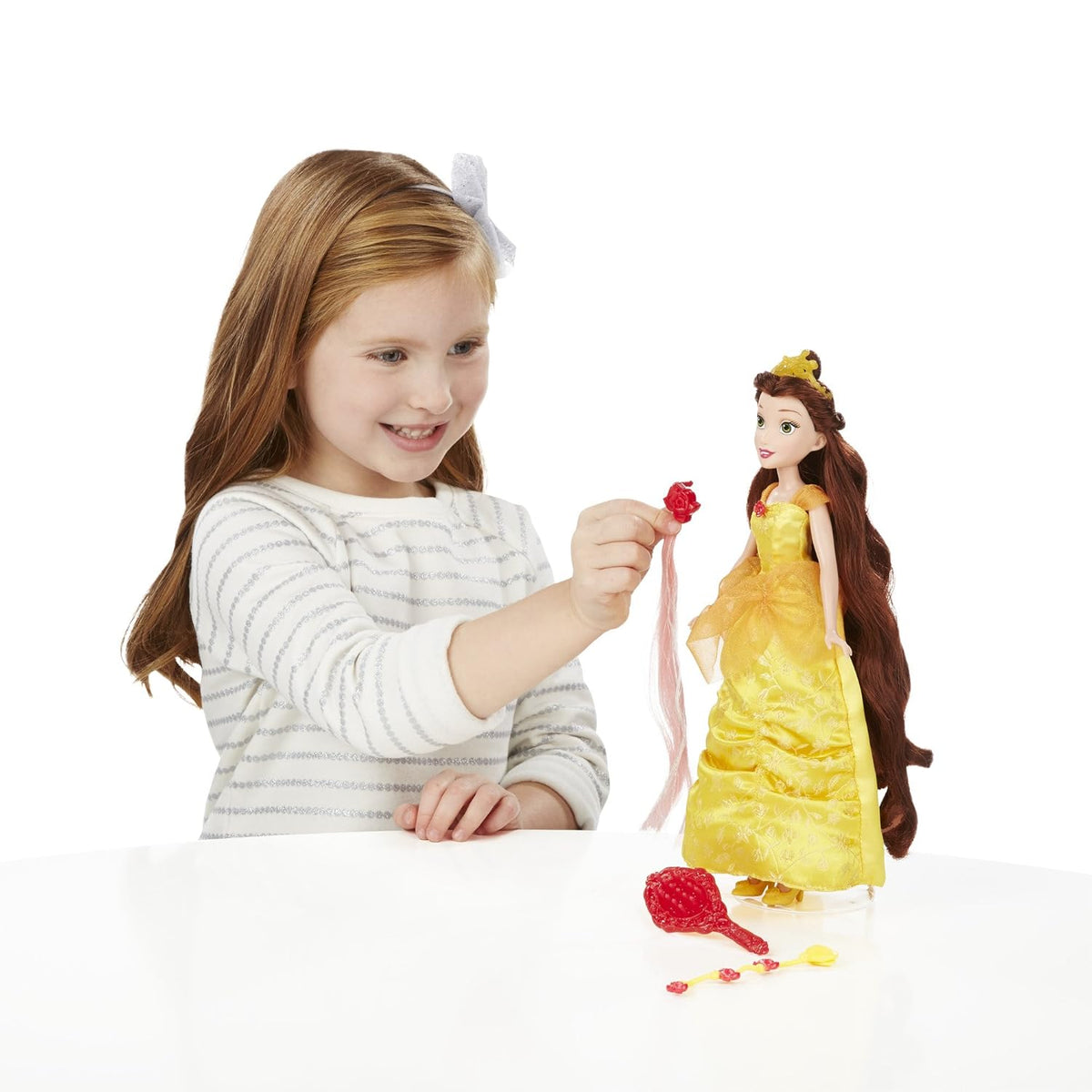 Disney Princess Belle Long Locks 27cm Doll B5292 — image 8