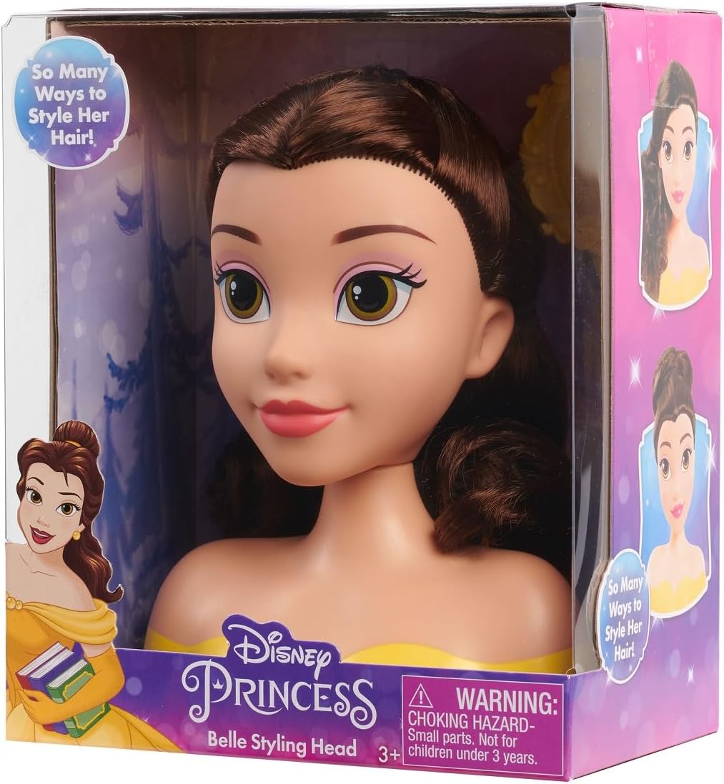 Disney Princess Belle Mini Styling Head - Colorland Toys