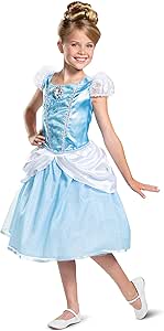Disney Princess Cinderella Classic Girls' Costume, Blue, Small (4-6x) — image 4