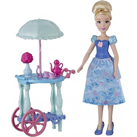 Disney Princess Cinderella Doll with Tea Cart E2912 — image 1