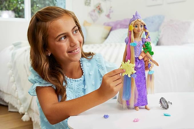 Disney Princess Fairy - tale Color Change Hair Doll - Rapunzel HLW18 - Colorland Toys