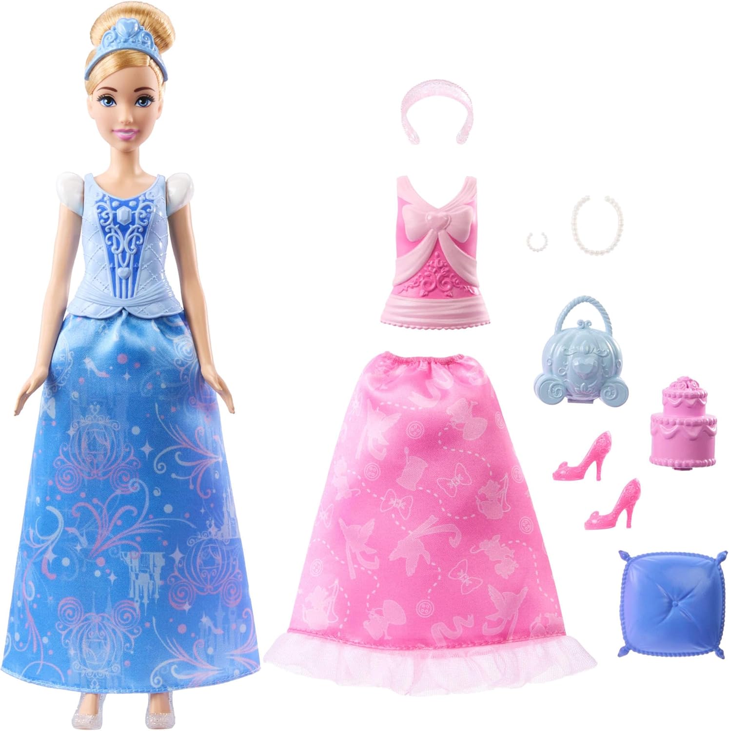 Disney Princess Fashion Doll Fashion Storytelling - Cinderella JCR95 - Colorland Toys