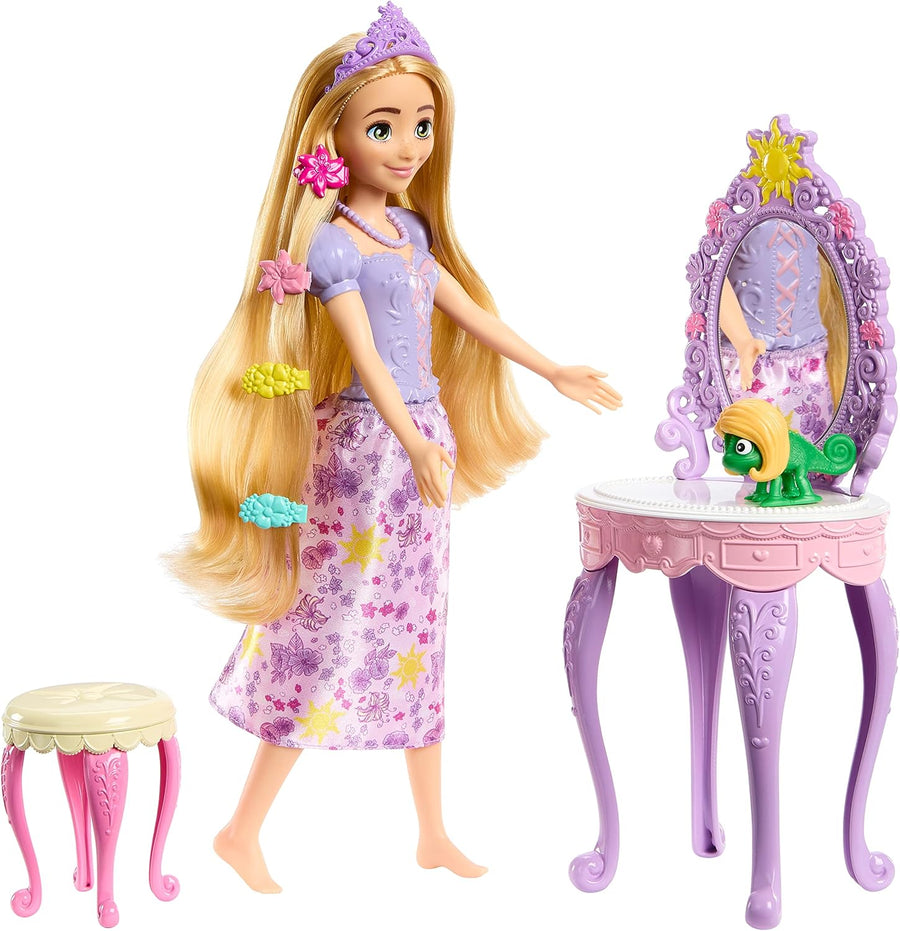 Disney Princess Fashion Doll Rapunzel's Vanity HLX28 — image 1