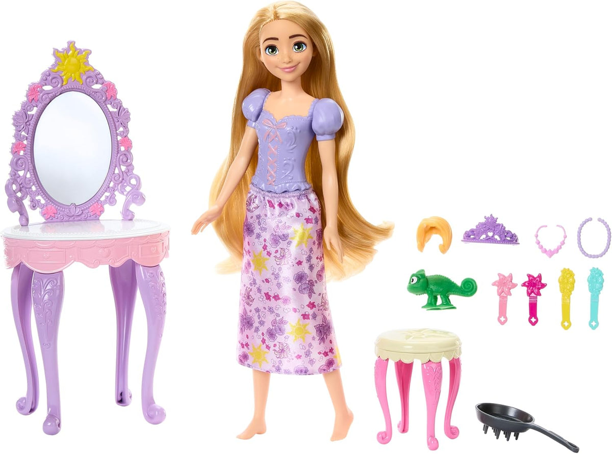 Disney Princess Fashion Doll Rapunzel's Vanity HLX28 — image 4