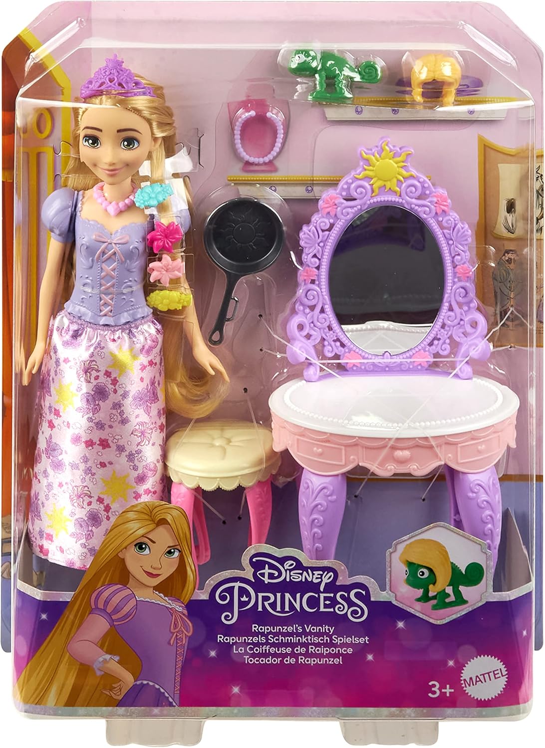 Disney Princess Fashion Doll Rapunzel's Vanity HLX28 - Colorland Toys