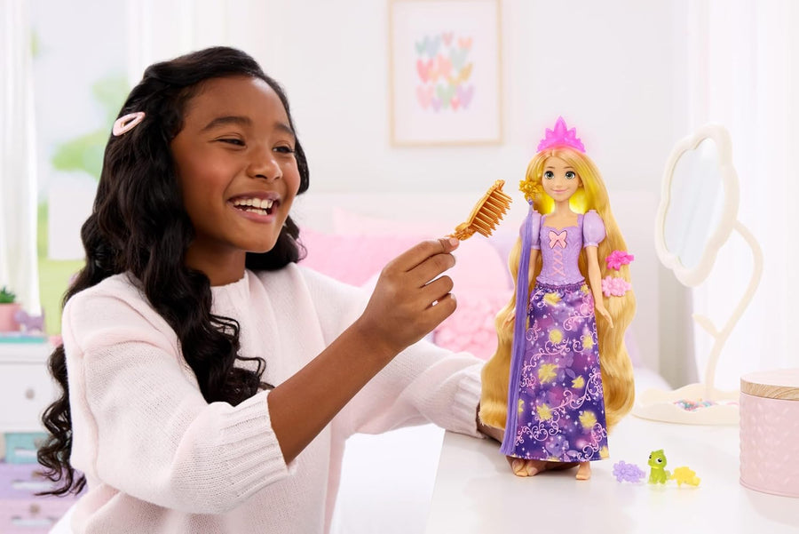Disney Princess Light-Up Hair Rapunzel Fashion Doll JHL46 — image 6