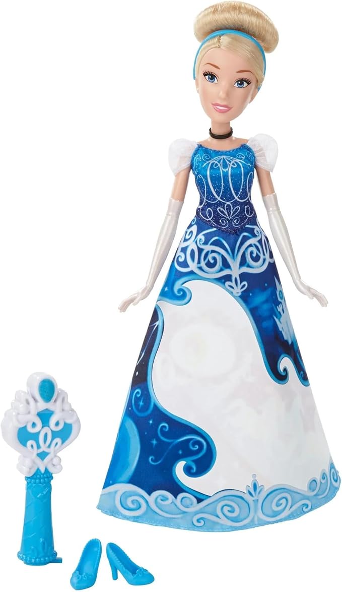 Disney Princess Magical Story Skirt Cinderella Doll B5295 – Water Wand Dress Reveal — image 2
