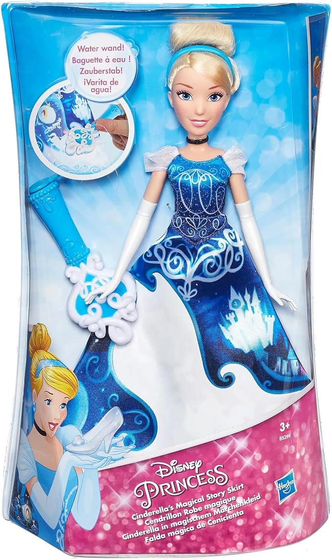 Disney Princess Magical Story Skirt Cinderella Doll B5295 – Water Wand Dress Reveal — image 1