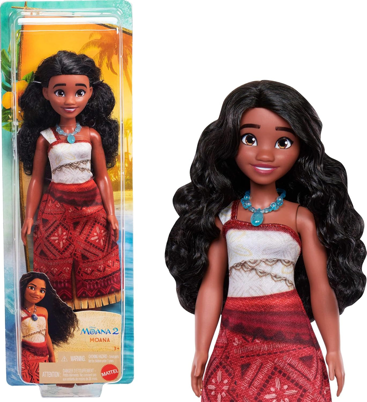 Disney Princess Moana Fashion Dolls JBT33 - Colorland Toys
