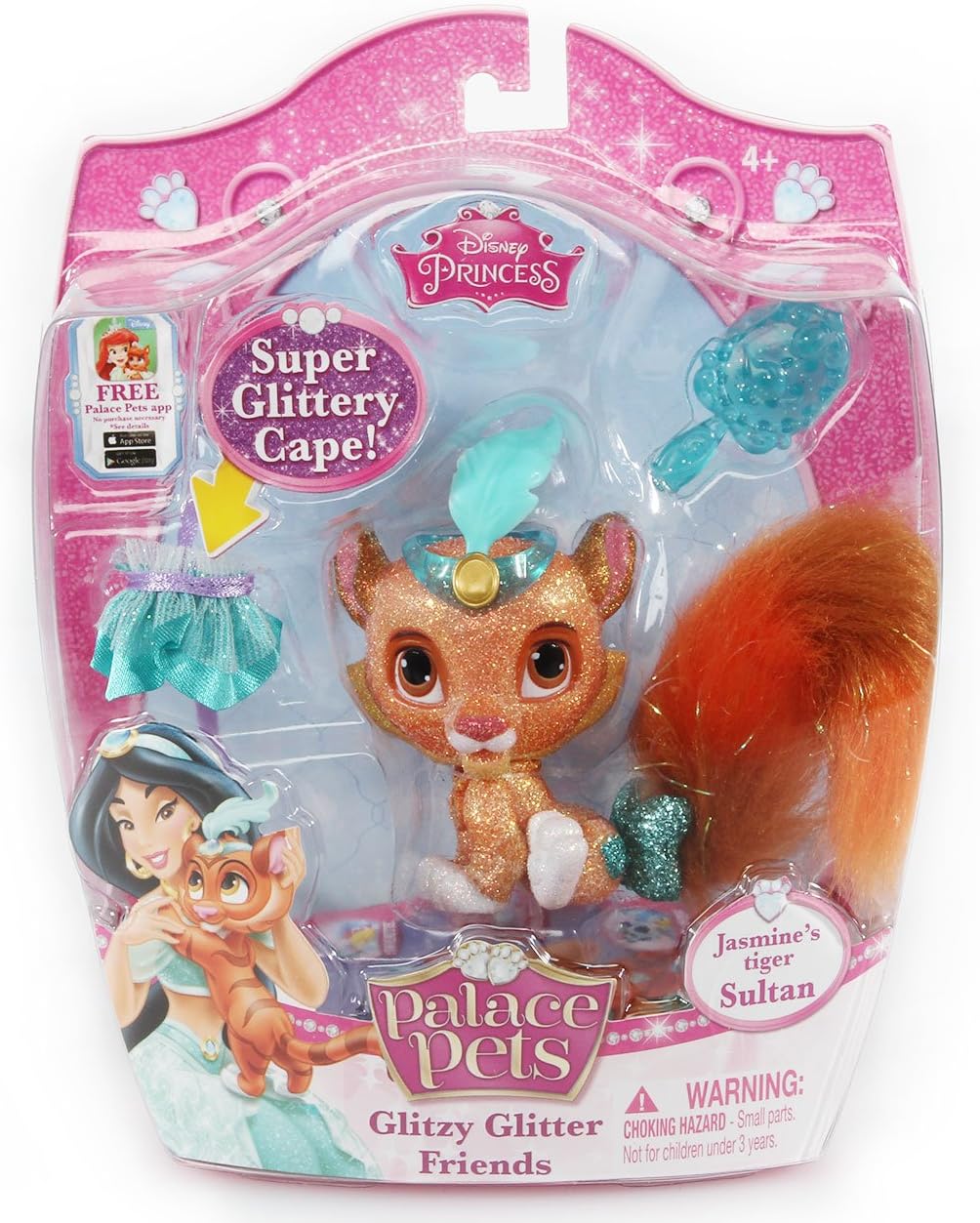 Disney Princess Palace Pets Lights Up Keychain — image 1