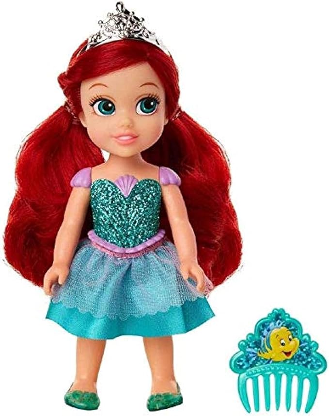 Disney Princess Petite Doll with Comb - Ariel 15cm 21871/218704 - Colorland Toys