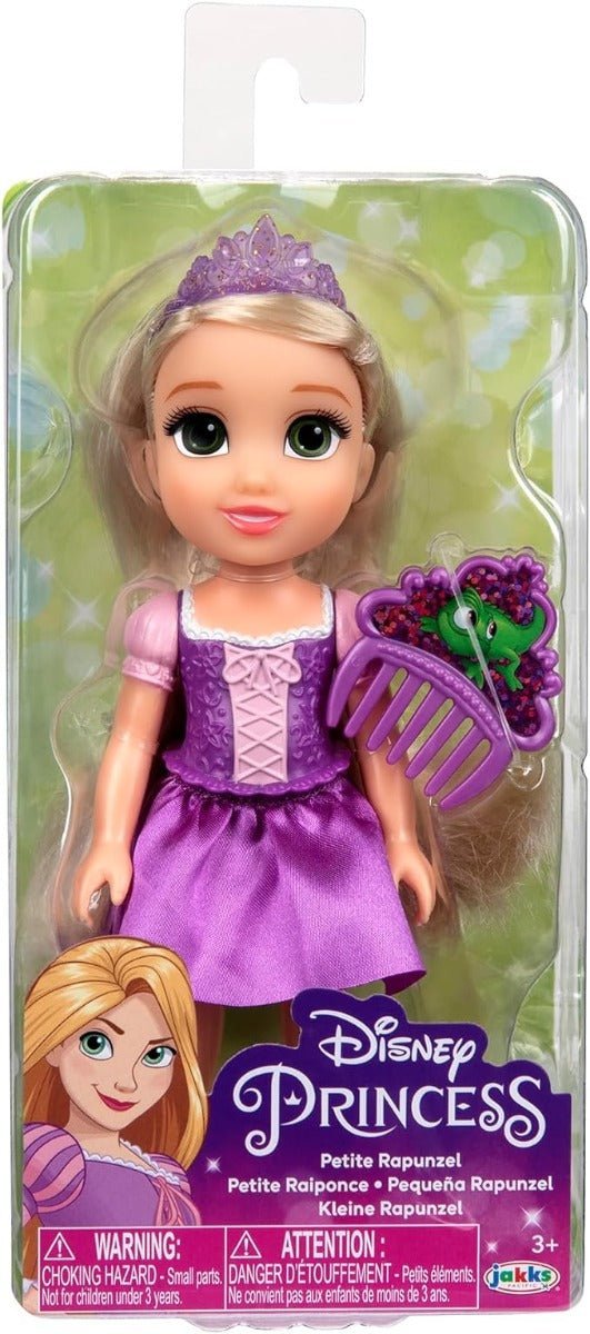Disney Princess Petite Doll with Comb - Rapunzel 15cm 21872/218704 - Colorland Toys