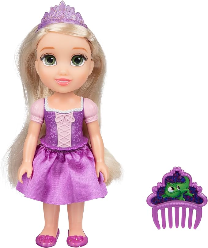 Disney Princess Petite Doll with Comb - Rapunzel 15cm 21872/218704 - Colorland Toys