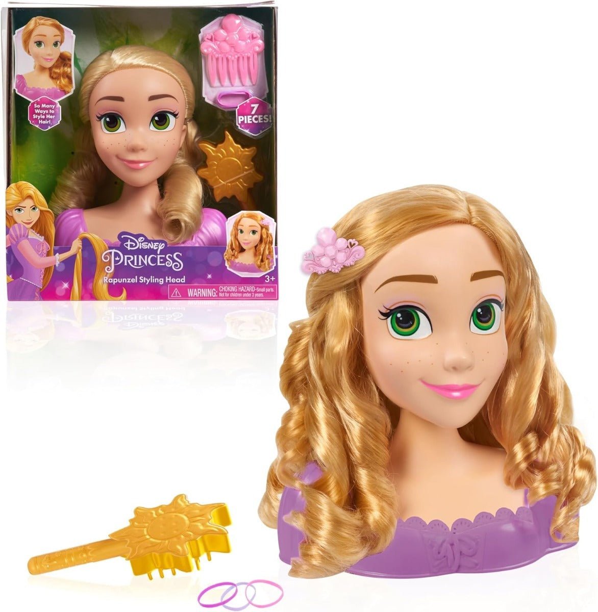 Disney Princess Rapunzel Styling Head 87047 - Colorland Toys