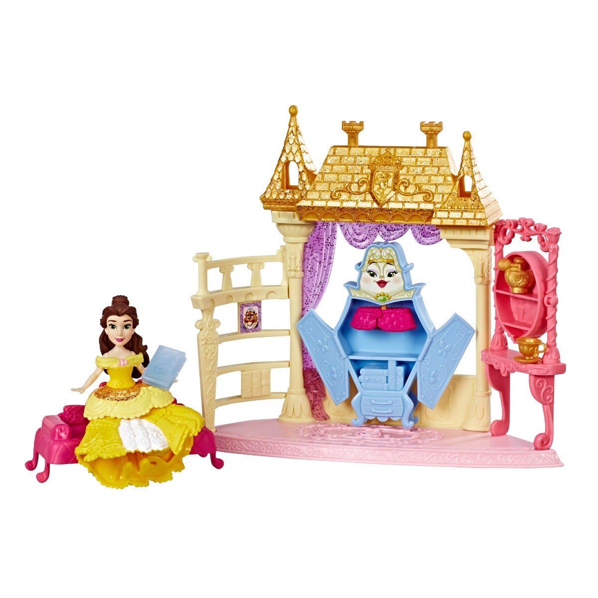 Disney Princess Royal Chambers Playset and Belle Doll E3052 — image 1
