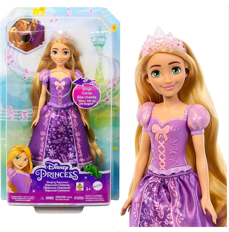 Disney Princess Singing Rapunzel Doll HPD41 — image 1