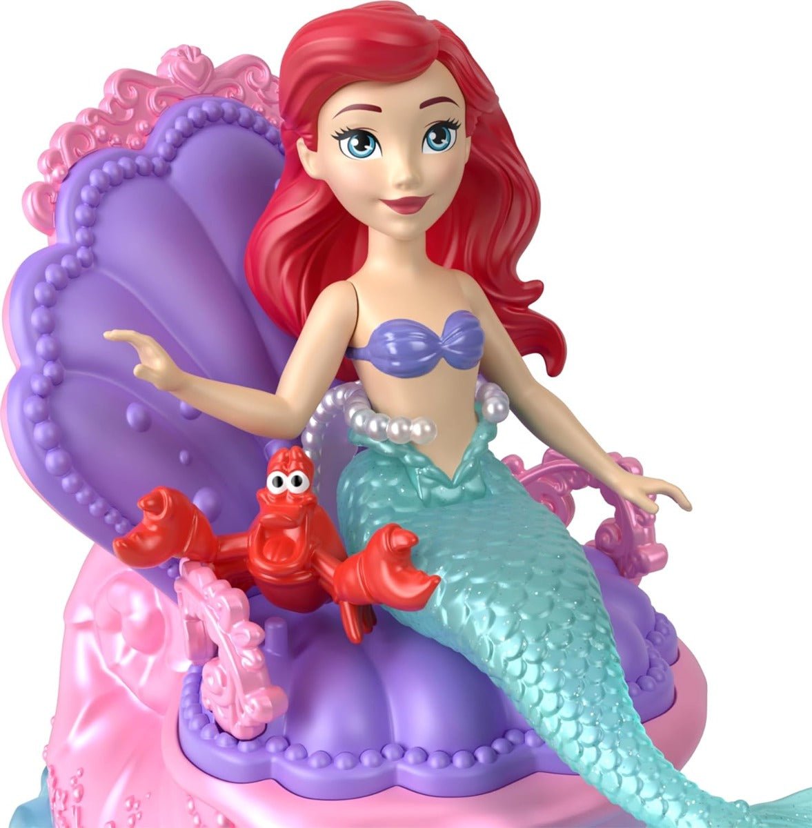 Disney Princess Small Doll - Ariel & Vehicle HLW87 - Colorland Toys
