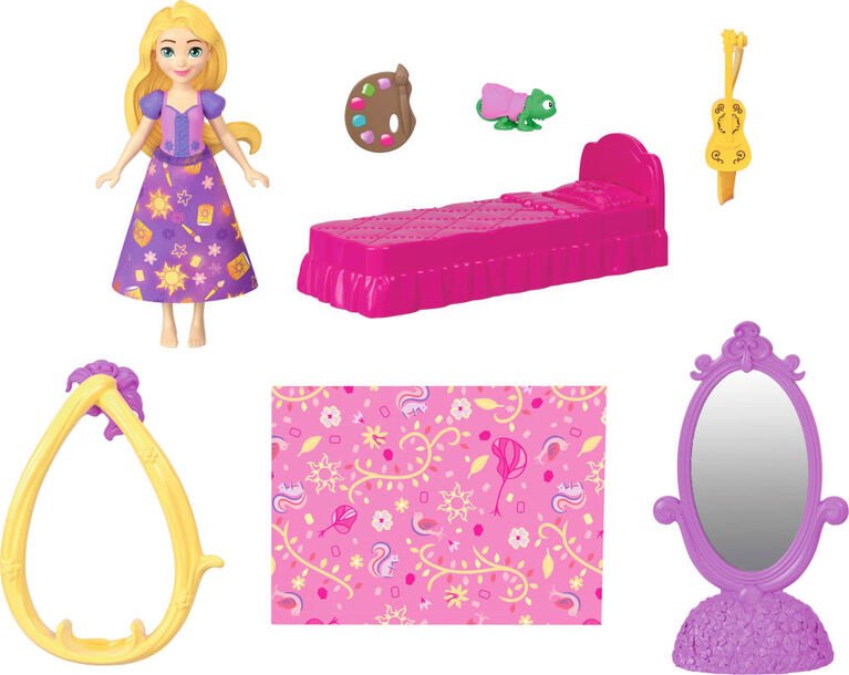 Disney Princess Small Doll - Rapunzel Stacking Castle JDP61 - Colorland Toys