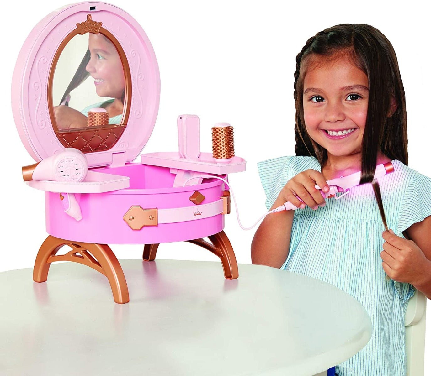 Disney Princess Style Collection Light Up & Style Vanity 210404 - Colorland Toys