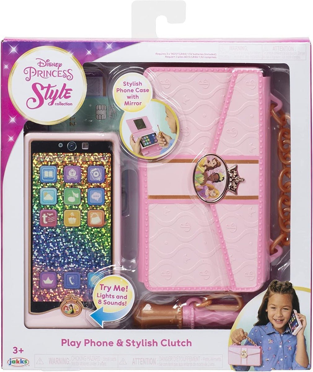 Disney Princess Style Collection Play Phone & Stylish Clutch 221314 — image 1