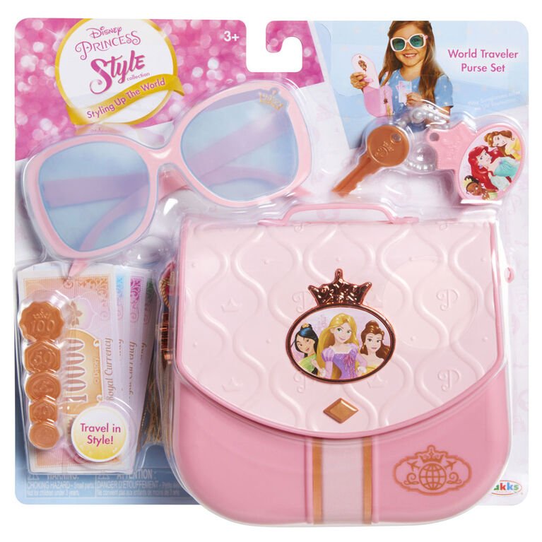 Disney Princess Style Collection World Traveler Purse Set 20877 - Colorland Toys