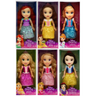 Disney Princess Value Doll Hard Bodice 15-Inch, 6 Assortment