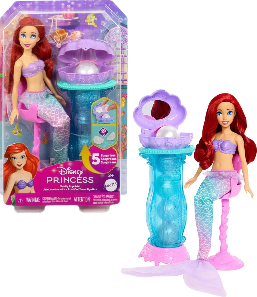 Disney Princess Vanity Pop Ariel with Vanity Doll Playset
