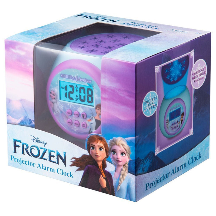 Disney Projector Alarm Clock - Frozen DY-0203-FR — image 1