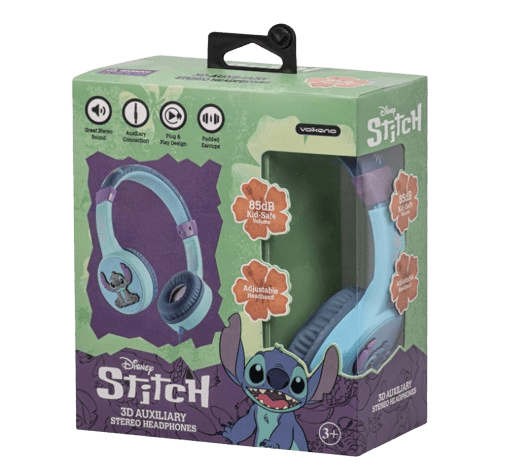 Disney Stitch 3D Auxiliary Headphone DY-3053-ST — image 2
