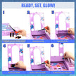 Disney Stitch Kids Makeup Set with Light-Up Mirror by Townley Girl