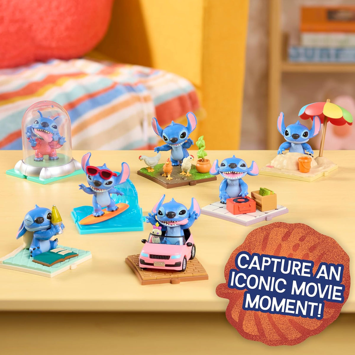 Disney Stitch Live Action Movie Time 3-Inch Collectible Figure Surprise Box 46109 — image 2