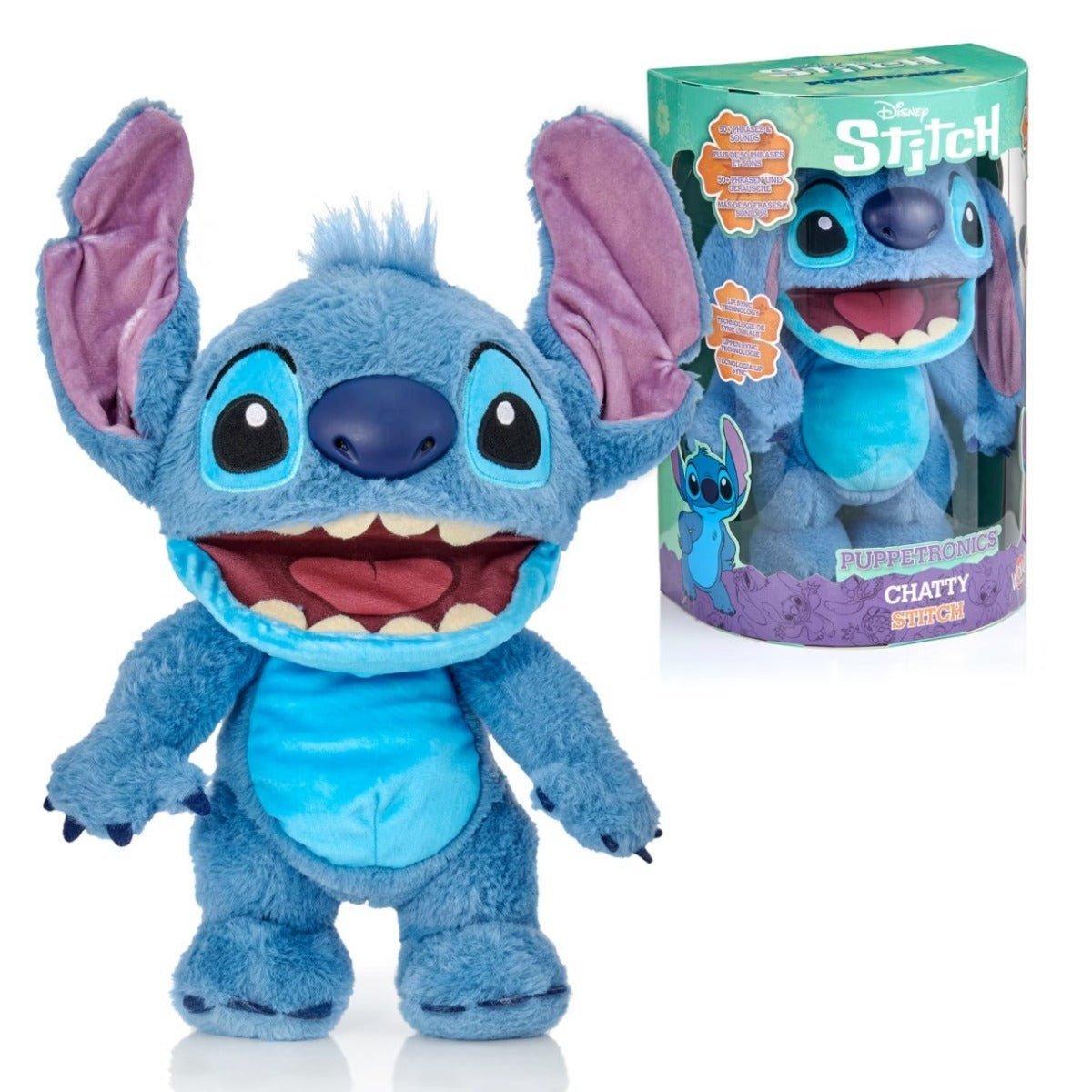 Disney Stitch Realfx Chatty Puppetronic DIS-1025-01 — image 1
