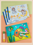 Disney Tangled Coloring Book A4 FK-916-38-105