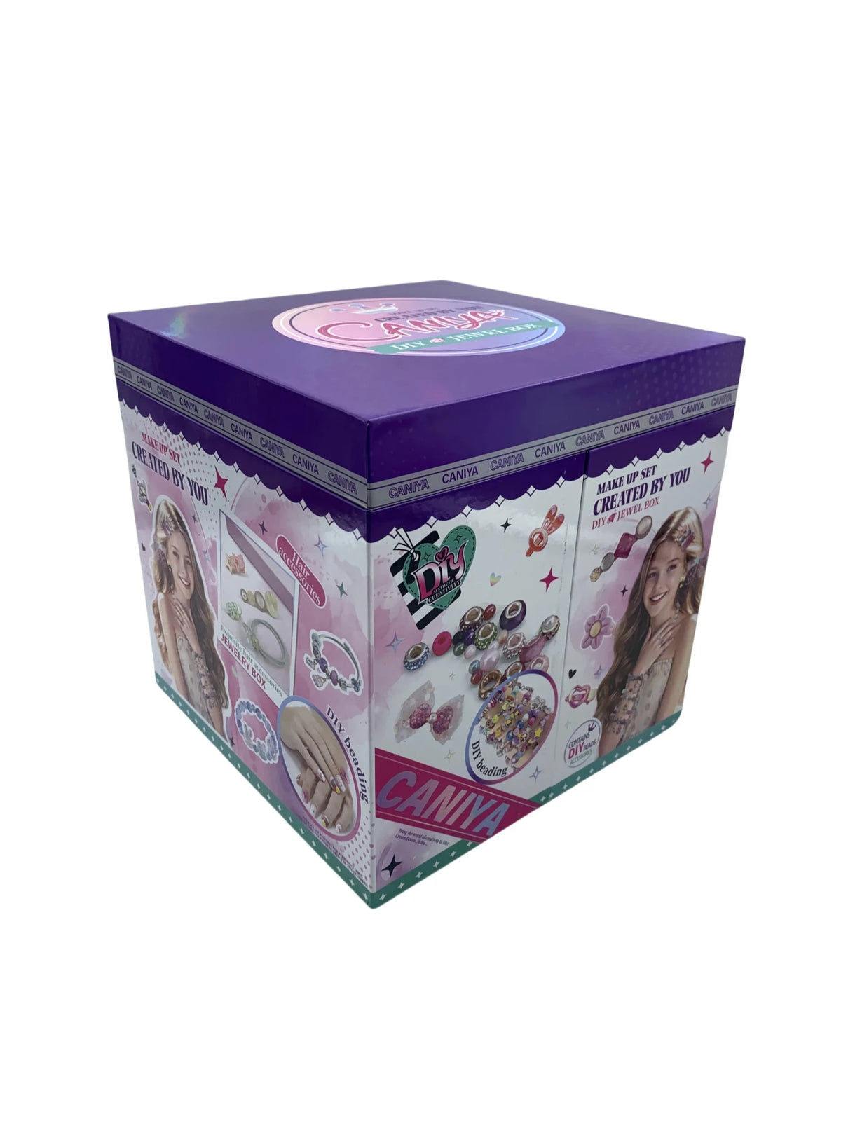 DIY Beads Jewellery Making Kit With Jewellery Box 955-32 — image 5