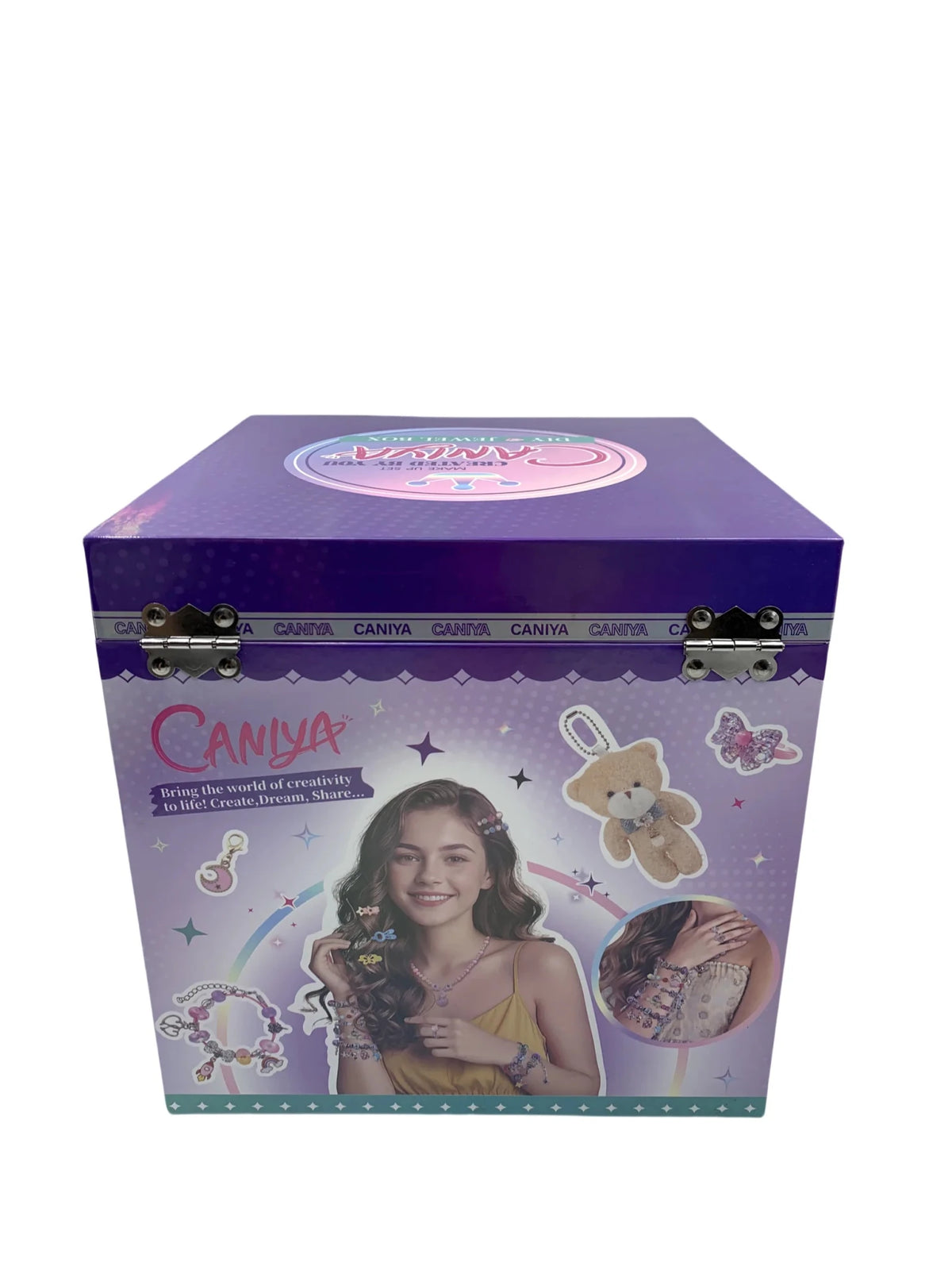 DIY Beads Jewellery Making Kit With Jewellery Box 955-32 — image 3