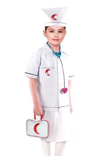 Doctor Girl Costume 6-7Y/O — image 1