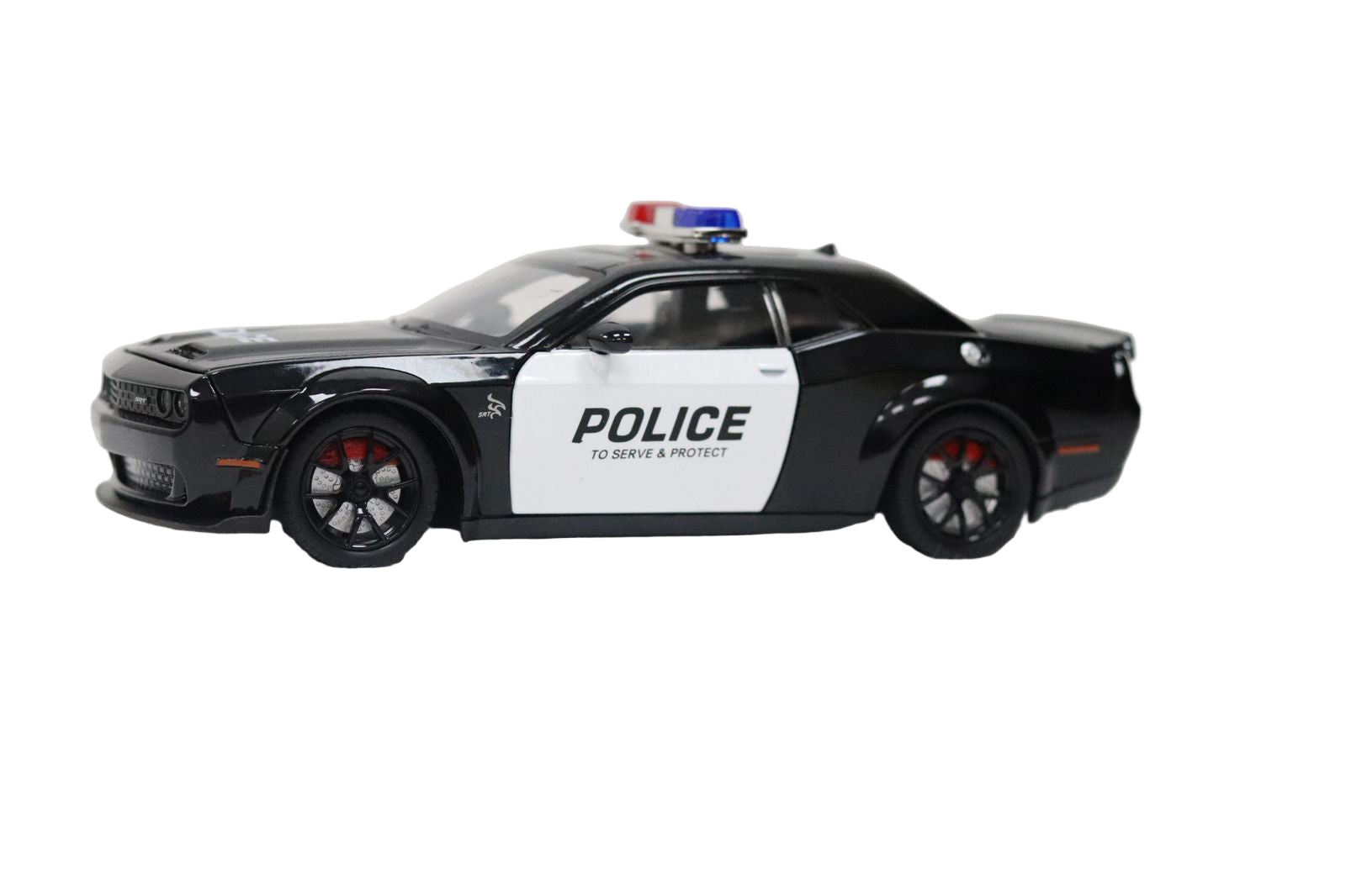 Dodge Challenger Police Die - Cast Car 1:24 Scale – Pullback Toy - Colorland Toys