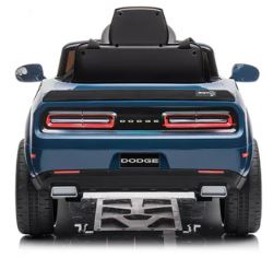 Dodge Challenger SRT Ride On Car 12V/2M, Blue - Colorland Toys