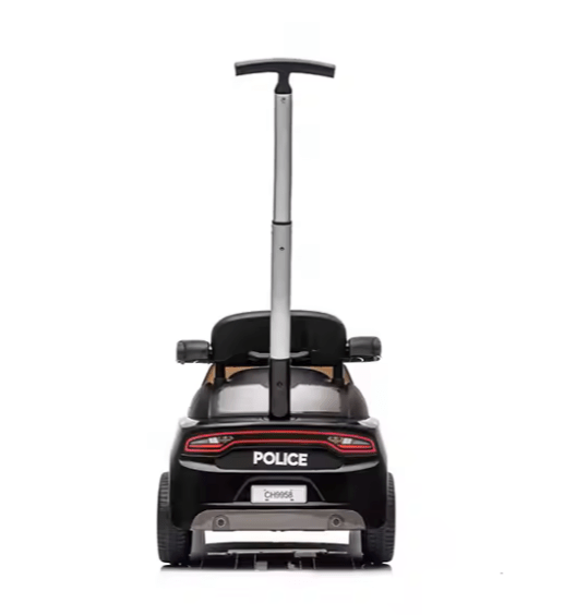 Dodge Charger Police Ride On Push Car Black CH9958 — image 3