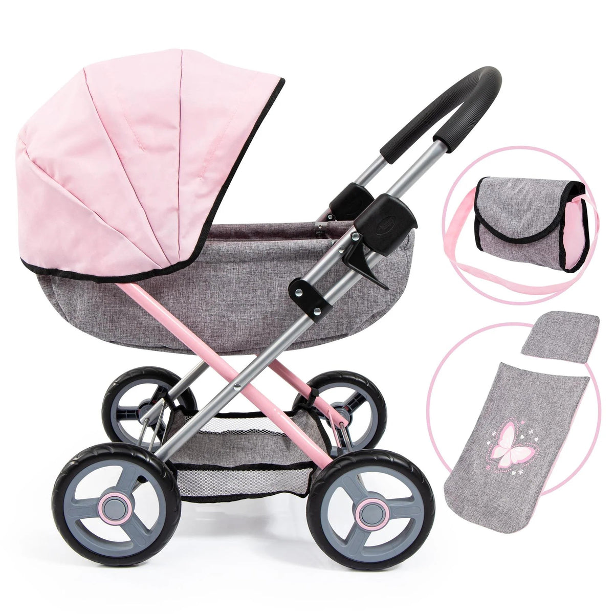 Dolls Pram Cosy Set With 36cm Doll 12733AB — image 2
