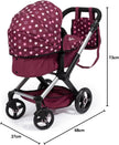 Dolls Pram Xeo 17023AA