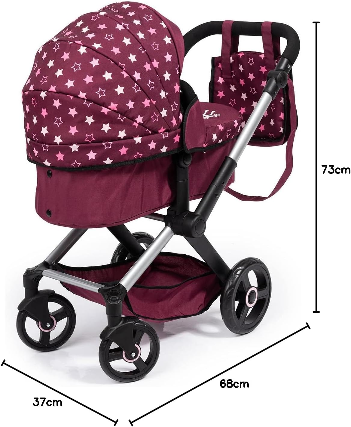 Dolls Pram Xeo 17023AA — image 2