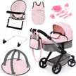Dolls Pram Xeo 17030AB