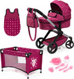 Dolls Pram Xeo Set 17067AB