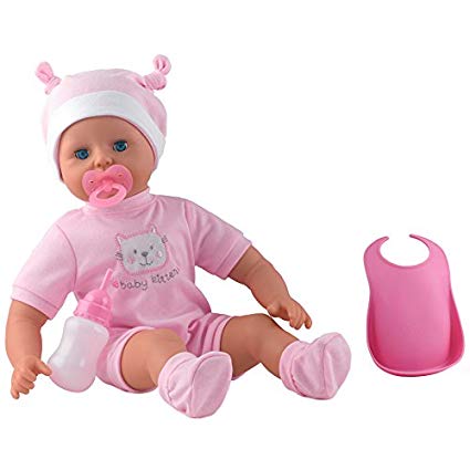 Dolls World Baby BooHoo Doll Pink 8130 — image 1