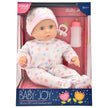 Dolls World Baby Joy 15inch Bean Fill Sleeping Eyes Dlx Romper N Accessories 78308