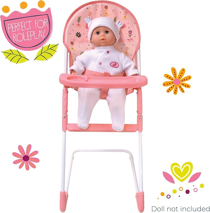 Dolls World Folding High Chair For Dolls 22inch 78704 - Colorland Toys